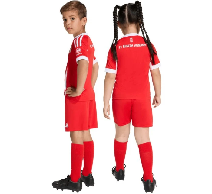 Dětská sportovní souprava adidas FC Bayern 25/26 Home červená JN8510
