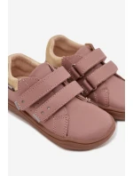 Dětské kožené polobotky Barefoot Růžové model 22031682 - Bartek S.A. Dětské kožené polobotky Barefoot Růžové model 22031682 - Bartek S.A.