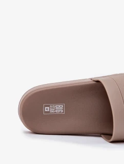 Pánské pantofle Big Star – béžové