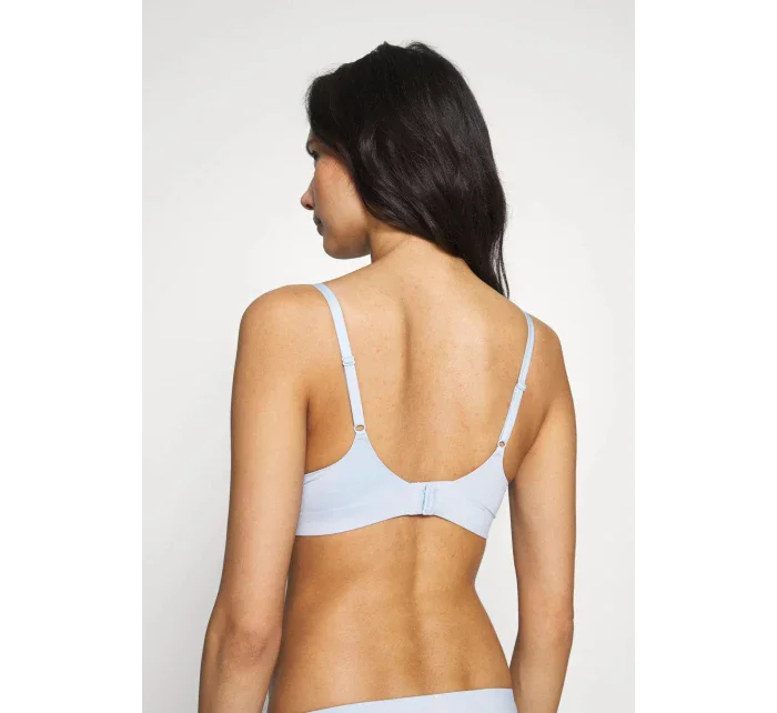 Podprsenka push-up QF4083E-GR4 modrá - Calvin Klein Podprsenka push-up QF4083E-GR4 modrá - Calvin Klein