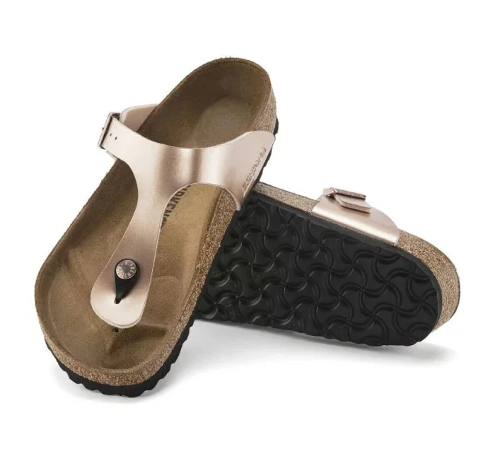 Dámské nazouváky / žabky Gizeh BS model 20276842 Hnědá - Birkenstock