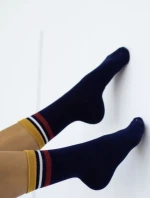 PRUHOVANÉ DÁMSKÉ PONOŽKY S PROUŽKY 1313.001