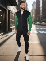 Pánská mikina na zip se stojáčkem černá model 21986041 - Dstreet