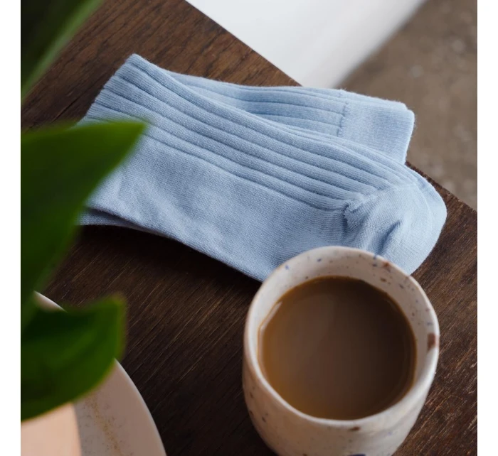 Dámské žebrované ponožky Steven art.130 Merino