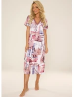 Košile De Lafense 776 Violet kr/r 3XL-4XL