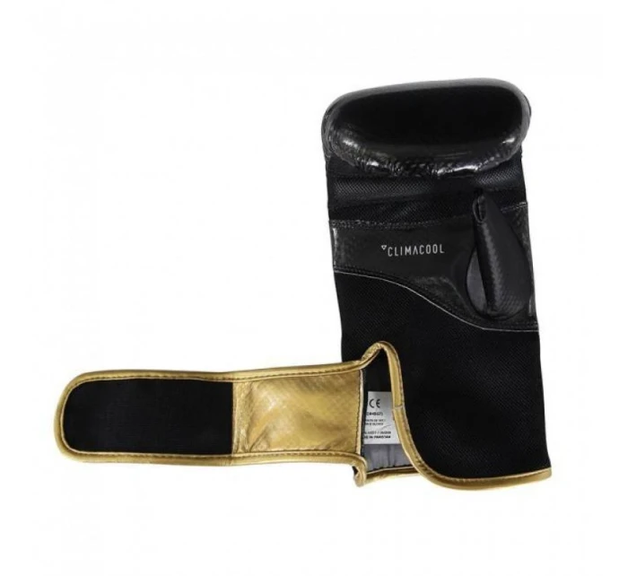 Adidas HYBRID Bag Glove 75 černo-zlaté pětibodové rukavice Adidas HYBRID Bag Glove 75 černo-zlaté pětibodové rukavice