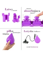 plus size  s a fialová model 21810722 - HMS