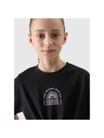 Dívčí top s potiskem model 21436088 - 4F Dívčí top s potiskem model 21436088 - 4F