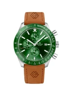Pánské hodinky Giewont Chronograph Sapphire Brown Green GW8720-A3