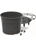 KVĚTINÁČ NA SÁZENÍ RAJČAT S ŽEBŘÍKEM O OBJEMU 12 L KVĚTINÁČ NA SÁZENÍ RAJČAT S ŽEBŘÍKEM O OBJEMU 12 L