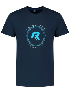 Rogelli pánské tričko GRAPHIC navy blue 2XL