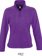 SOL'S North Women Dámská fleecová bunda 25.5450 dark purple