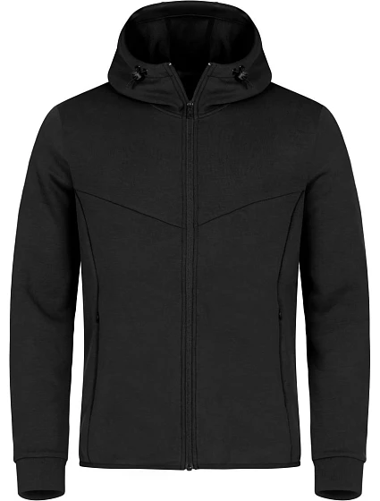 Clique Hayden Sweat Jacket Men Pánská mikina s kapucí 67.1024 black Clique Hayden Sweat Jacket Men Pánská mikina s kapucí 67.1024 black