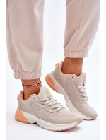 Pohodlné sportovní boty Memory Foam System Big Star model 21611874 Béžove - Big Star Shoes Pohodlné sportovní boty Memory Foam System Big Star model 21611874 Béžove - Big Star Shoes