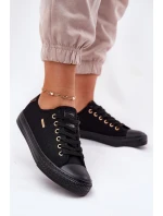 Dámské Textilní Tenisky Big Star RR274765 Černé Dámské Textilní Tenisky Big Star RR274765 Černé