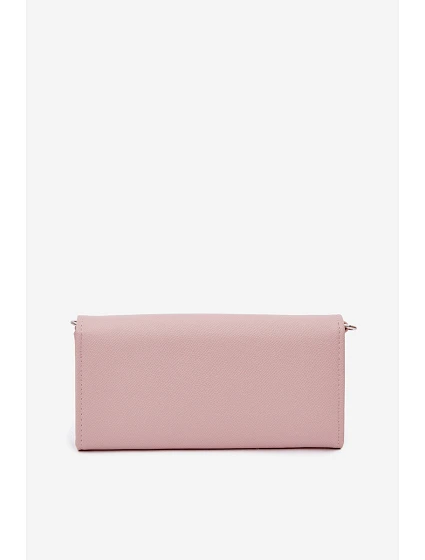 Peněženka Kabelka 2v1 S Páskem Růžová Suzette