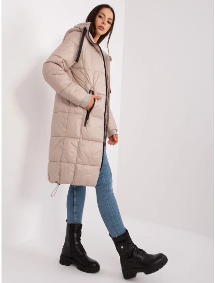 Kabát D50048X44518B3 béžový