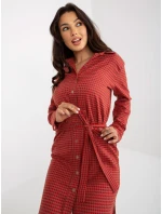 Sukienka LK SK model 21110889 pomarańczowy - FPrice Sukienka LK SK model 21110889 pomarańczowy - FPrice