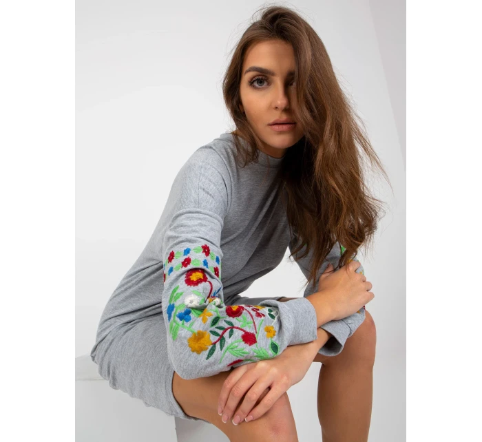 Šaty MB SK 8023.26 šedé