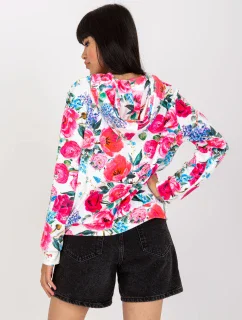 Mikina RV BL 8118.89 bílá a růžová