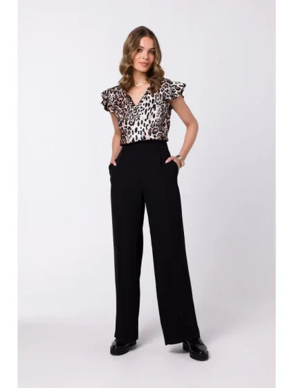 S331 Halenka bez rukávů - černá