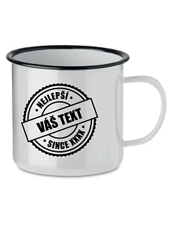 Personalizovaný retro plecháček - nejlepší xx SINCE xx