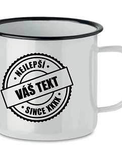 Personalizovaný retro plecháček - nejlepší xx SINCE xx