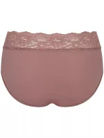 Dámské kalhotky Romance Midi - BROWN - hnědé 1141 - SLOGGI