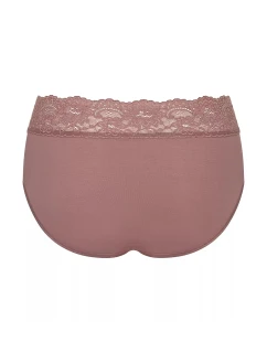 Dámské kalhotky Romance Midi - BROWN - hnědé 1141 - SLOGGI