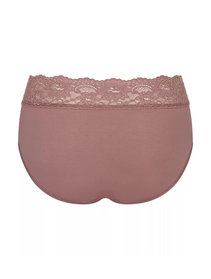 Dámské kalhotky Romance Midi - BROWN - hnědé 1141 - SLOGGI