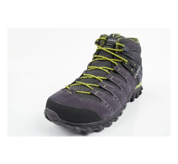 Aku Alterra Gore-tex pánská treková obuv lightweight grey green Aku Alterra Gore-tex pánská treková obuv lightweight grey green