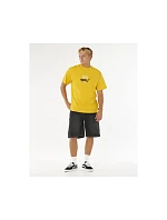 Pánské tričko RIP CURL Inner Visions Rotten Sun Tee, žluté Pánské tričko RIP CURL Inner Visions Rotten Sun Tee, žluté