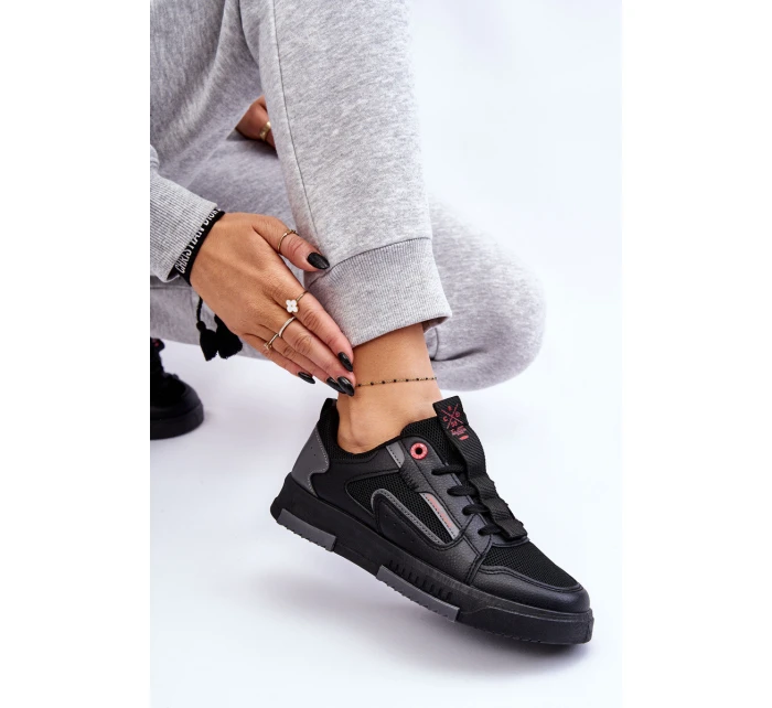 Dámské Cross Jeans Nízké tenisky LL2R4012C Černá