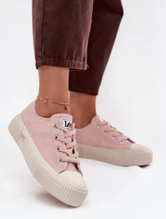 Dámské tenisky na platformě ISLA C WOMEN LOW model 21714413 Růžové - Lee