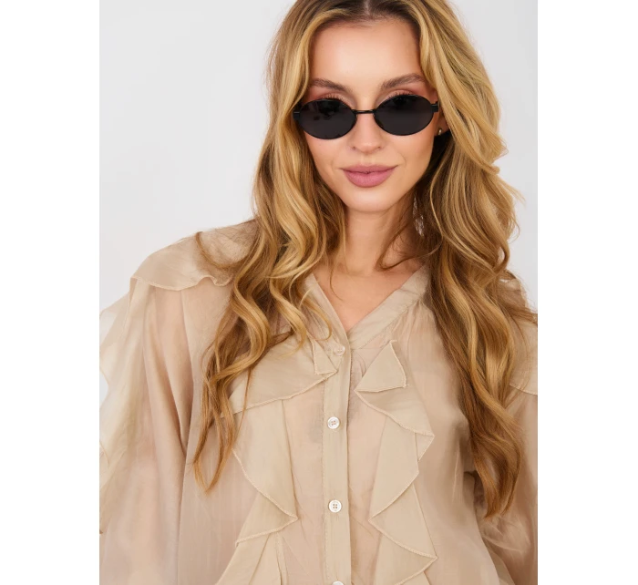 IT košile KS 29035.50 béžová