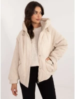 Bunda MBM KR AJ218 003.16P světle béžová Bunda MBM KR AJ218 003.16P světle béžová