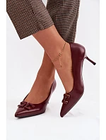 Lodičky na jehlovém podpatku model 225607 Step in style Lodičky na jehlovém podpatku model 225607 Step in style