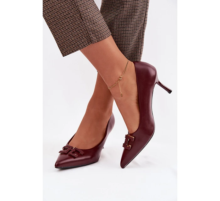 Lodičky na jehlovém podpatku model 225607 Step in style Lodičky na jehlovém podpatku model 225607 Step in style