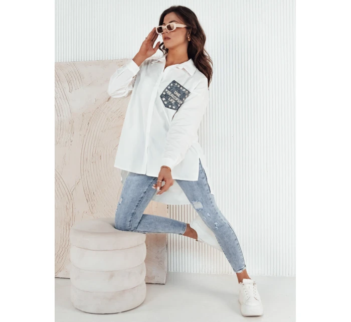 FONZ dámská košile bílá FashionStreet DY0420