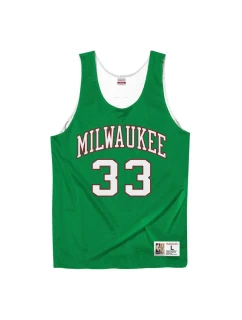Mitchell & Ness Tank Milwaukee Bucks Kareem Abdul-Jabbar pánské oboustranné tričko pánské