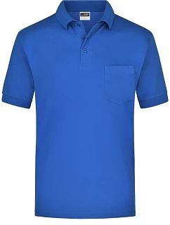 Daiber JN 26 Piqué polo s náprsní kapsou 02.0026 royal