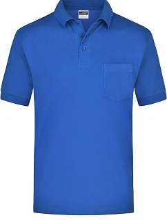 Daiber JN 26 Piqué polo s náprsní kapsou 02.0026 royal