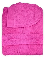 Bathrobe Župan s kapucí magenta model 22526782 - The One Towelling Bathrobe Župan s kapucí magenta model 22526782 - The One Towelling