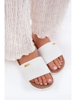 Dámské Pantofle Big Star RR274A103 Bílé Dámské Pantofle Big Star RR274A103 Bílé