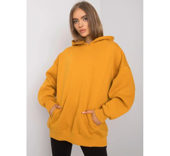 Mikina RV BL 6989.37X tmavě žlutá