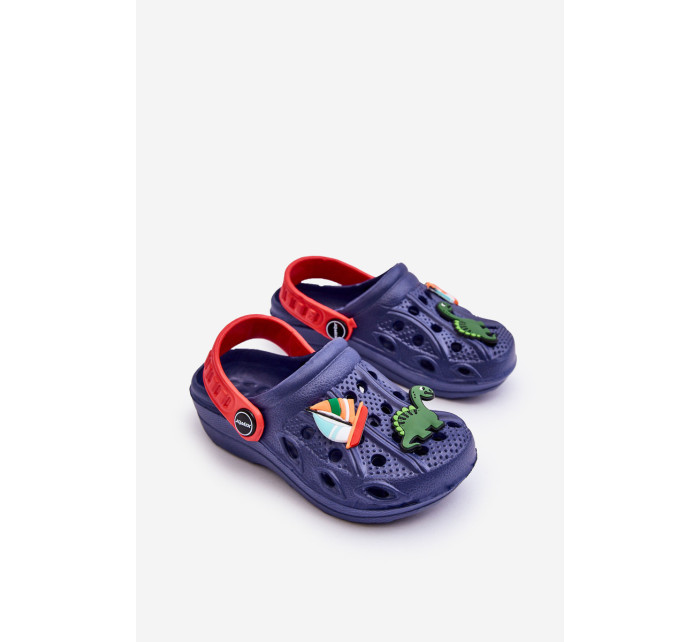 Dětské pěnové lehké sandály Crocs námořnická modrá Sweets
