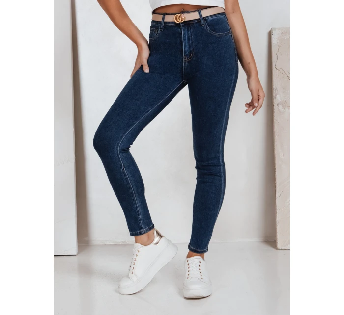 Dámské push up džíny tmavě modré model 21992561 - Dstreet