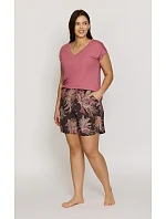 Mila Hladké pyžamové šortky S2XL model 22146000 - Mefemi