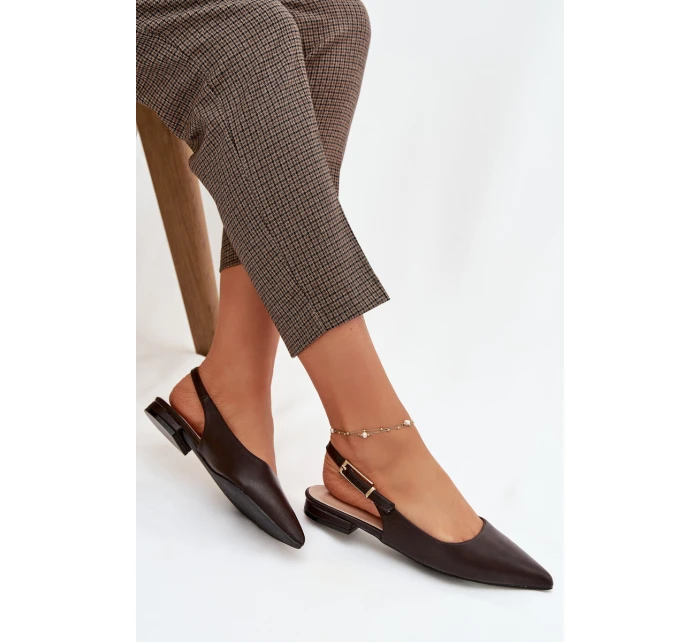 Baletky se zlatým sponkem čokoládové Iverelle