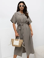 Šaty MI SK 3426.91 tmavě lila